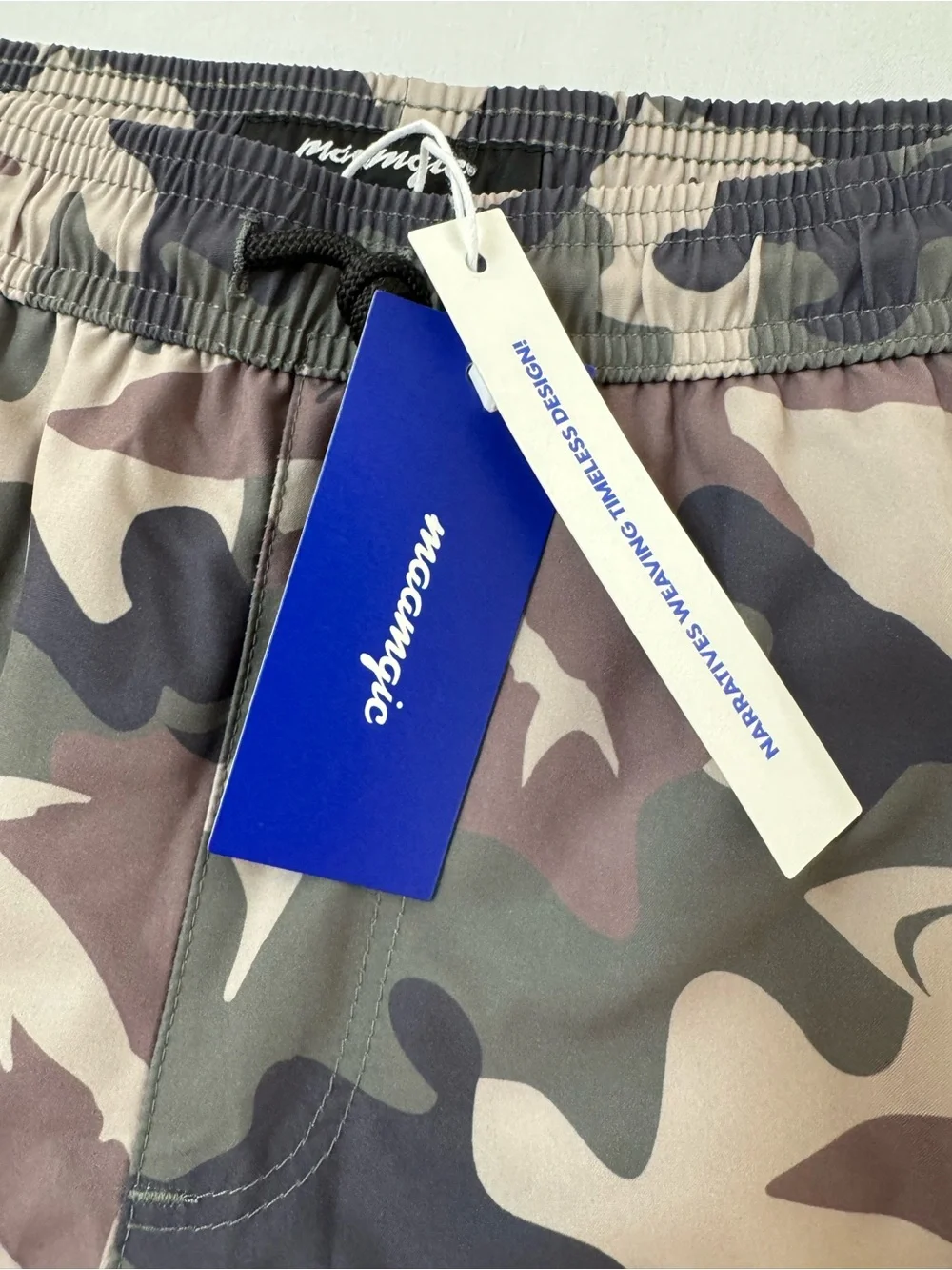 maamgic Mens Swim Trunks Medium NWT Mesh Lining Camo 7